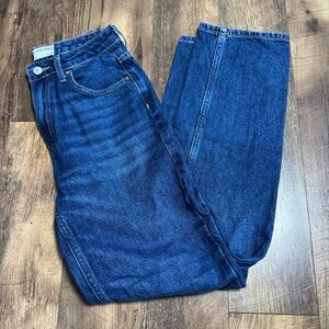 We The Free The Pacifica High Rise Slim Straight Leg Dark Wash Jeans Sz 26